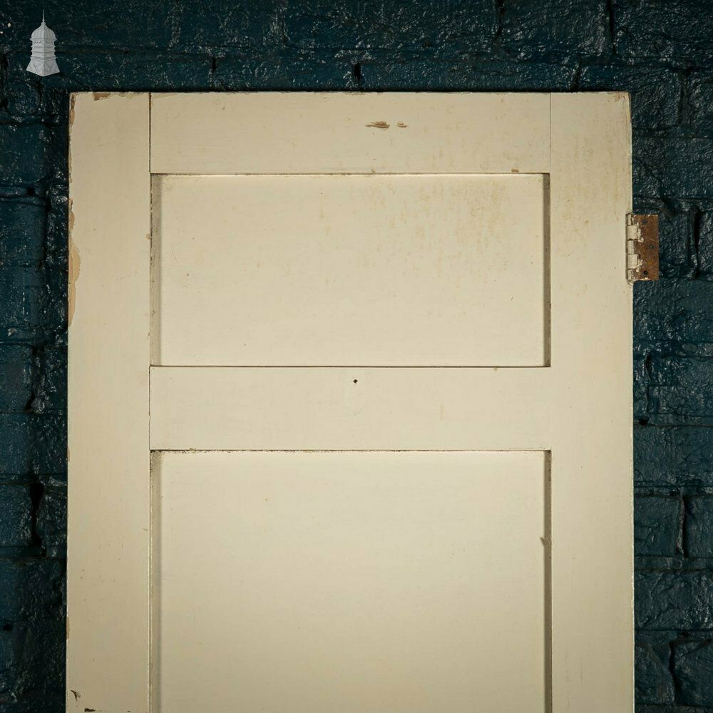 photo furniture Pine Panelled Door, White Painted 4 Panel Door