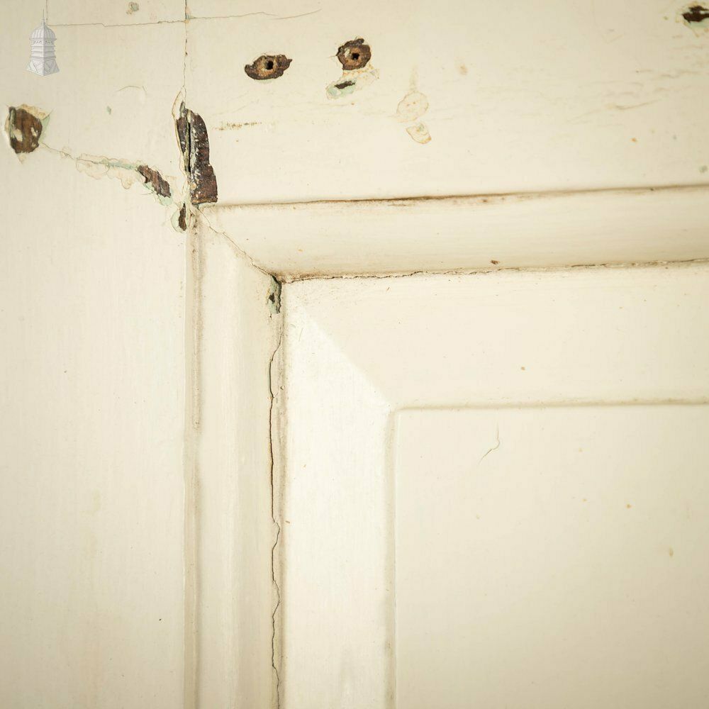 photo buy Pine Panelled Door, White Painted Pine 4 Panel