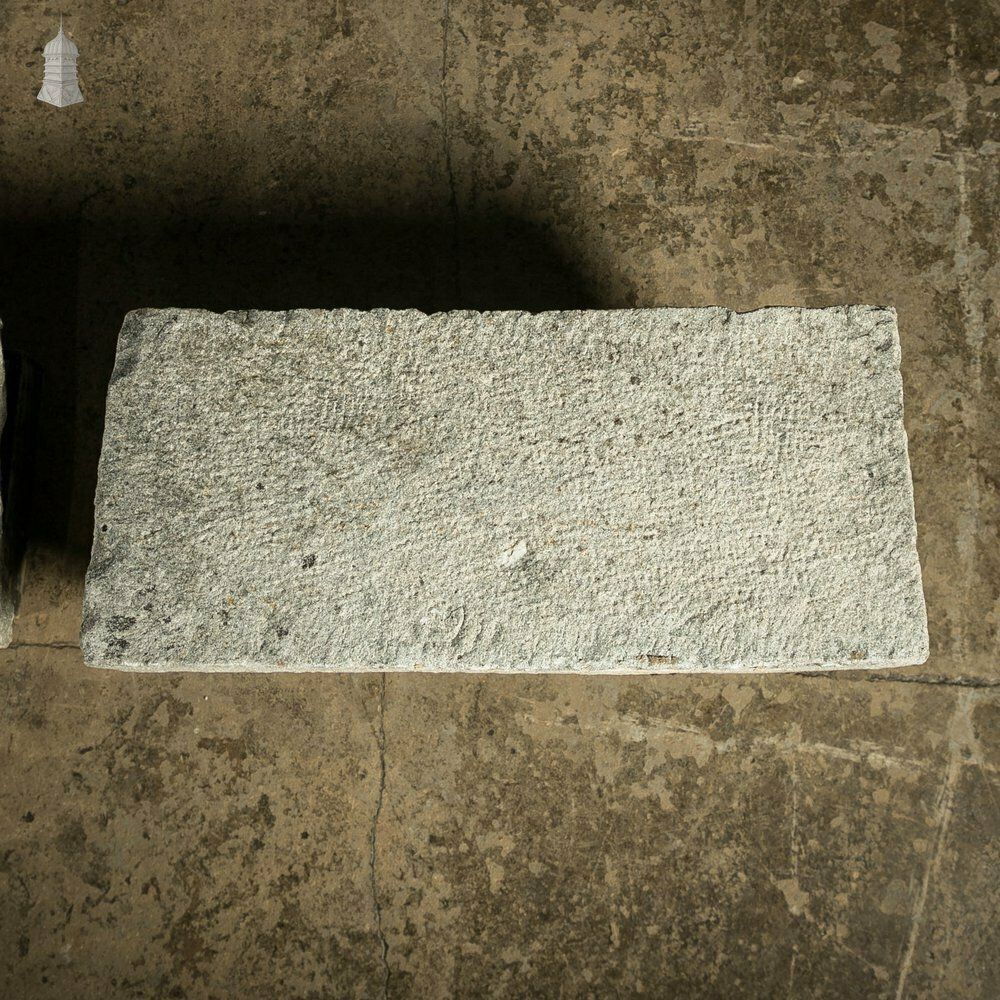 photo vintage Granite Kerb Stones, Reclaimed Curb, Batch Of 6 – A Run Of 4.8 Metres