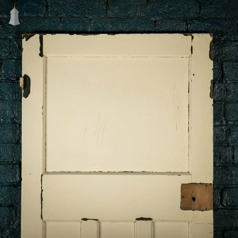 photo for sale 1930’s Style Door, 1 Over 3 Panelled Door, White Painted Finish