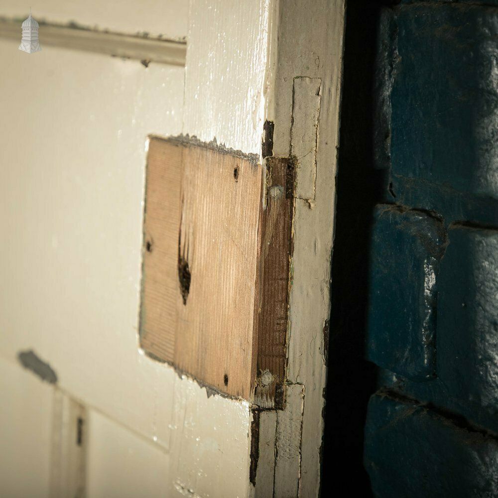 photo buy 1930’s Style Door, 1 Over 3 Panelled Door, White Painted Finish
