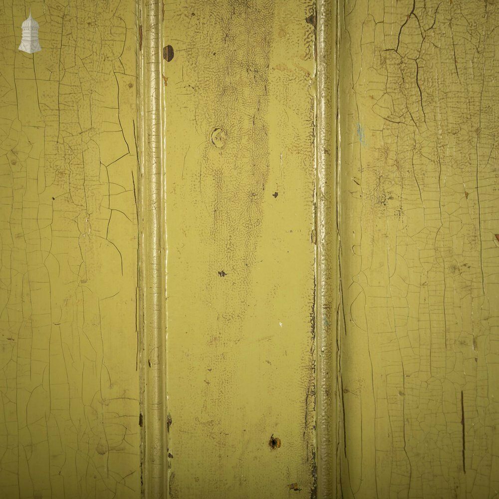 Half Glazed 1930’s Style Door, 1 Over 3 Panelled Door photo vintage