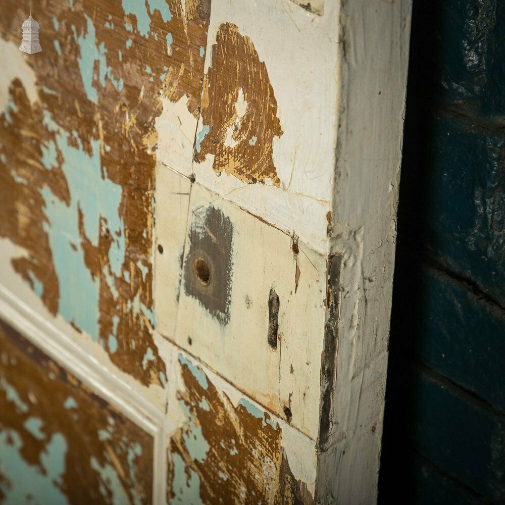 Half Glazed Door, With Dental Shelf And Textured Glass photo 360.0