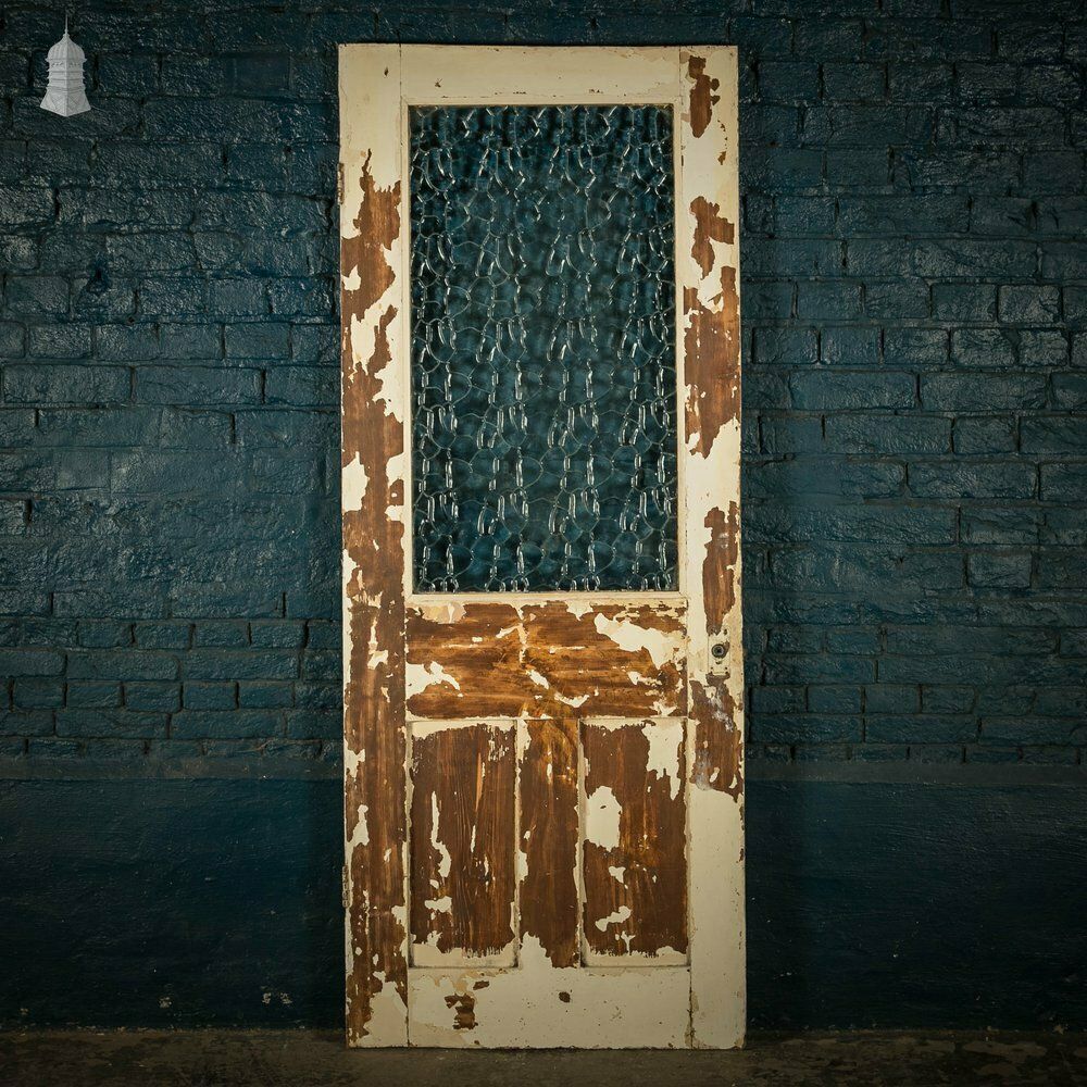 Half Glazed Door, Textured Glass