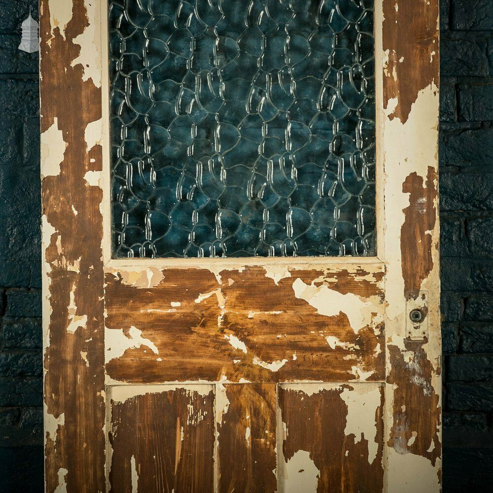 Half Glazed Door, Textured Glass photo for sale