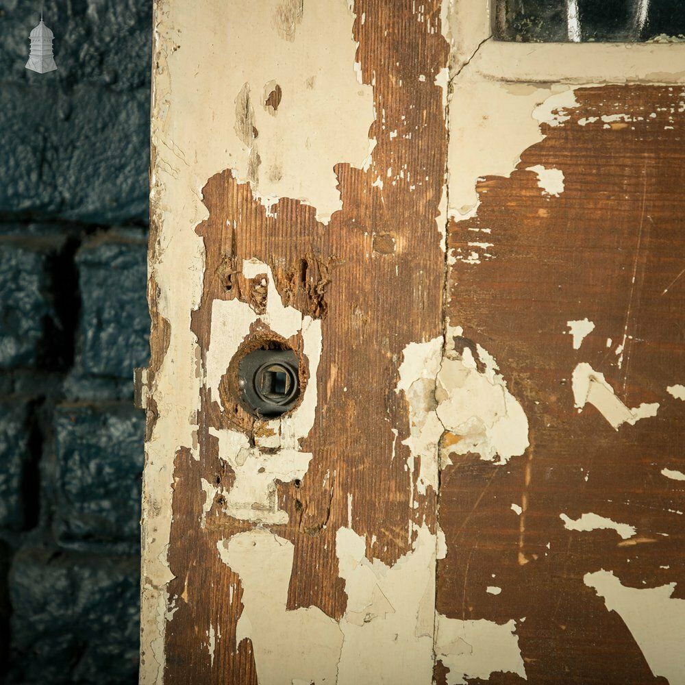 photo vinterior Half Glazed Door, Textured Glass