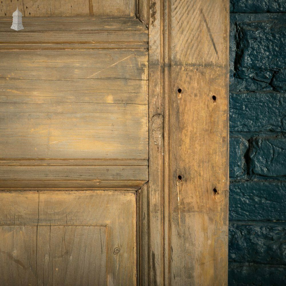Glazed Pine Door, Moulded 6 Panel photo 210.0