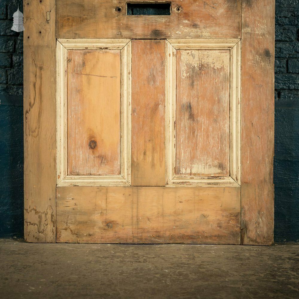 photo vinterior Glazed Pine Door, Moulded 6 Panel