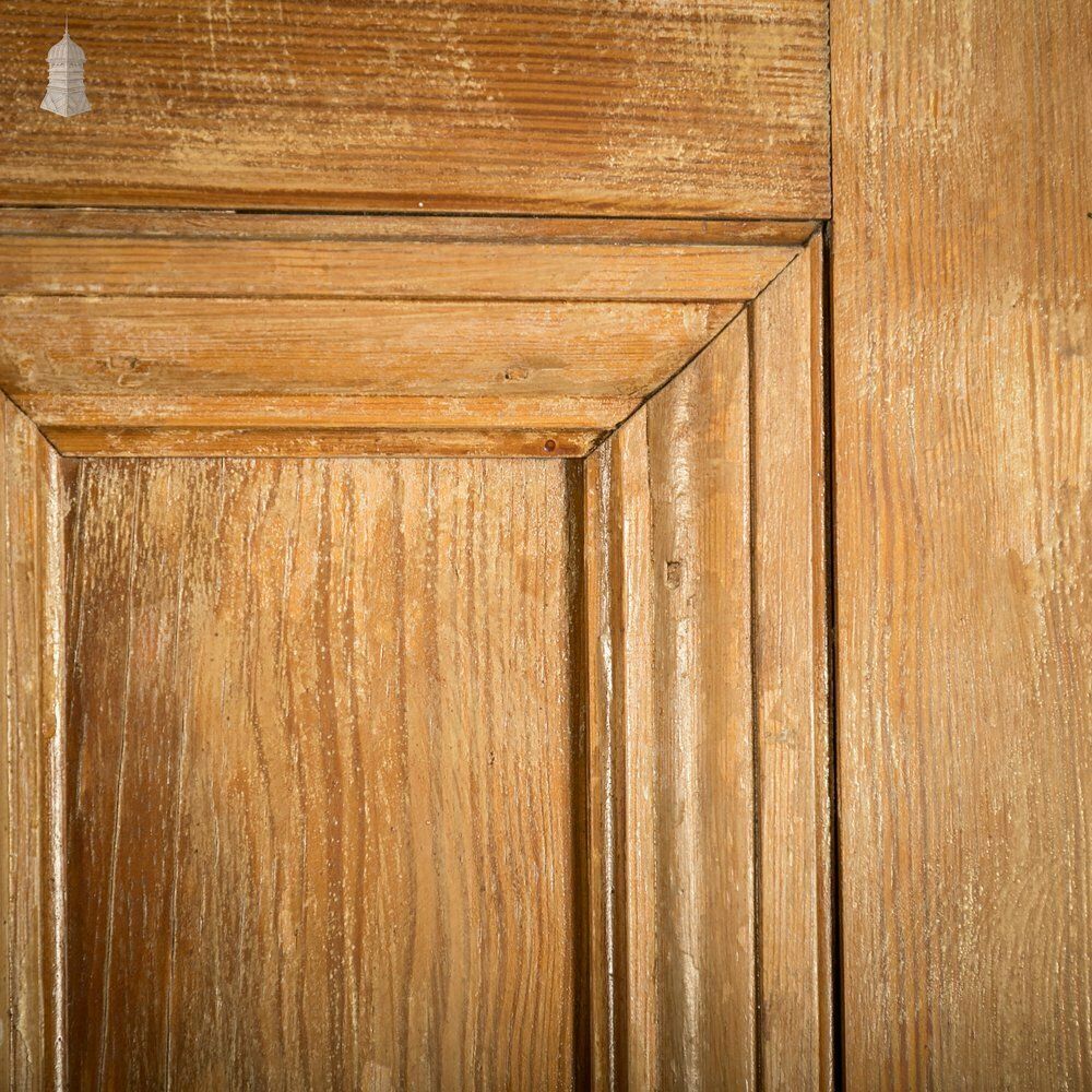 Pine Panelled Door, 6 Panel Scumble Paint Finish photo vinterior