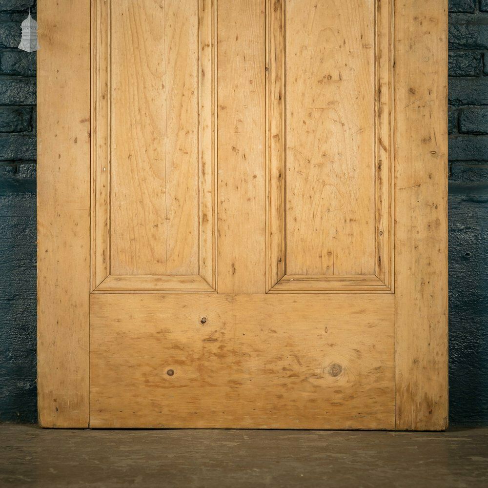Half Glazed Door, Victorian, Pine With Moulded Panels photo furniture