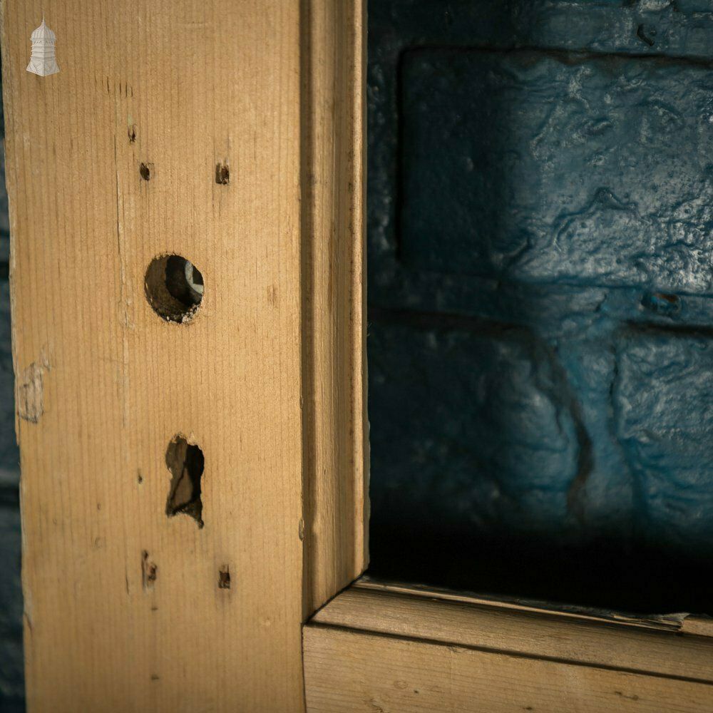 Half Glazed Door, Victorian, Pine With Moulded Panels photo 240.0