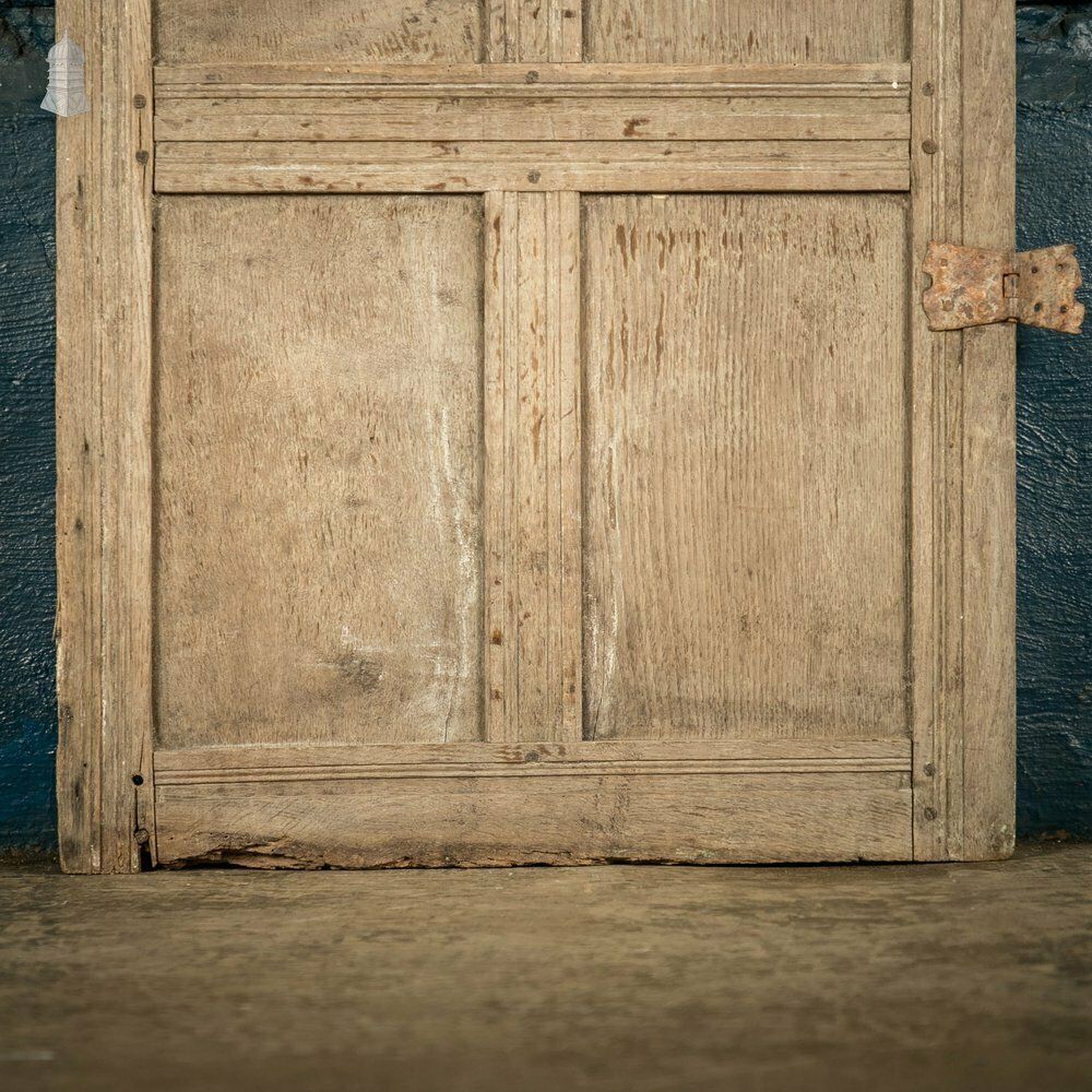 Oak Panelled Door, 17th C, 6 Panel photo Home Fixtures
