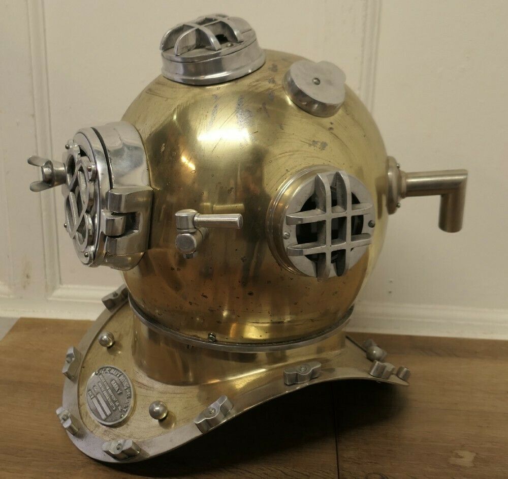 U S Navy Mark V Diving Helmet Military Prototype photo for sale