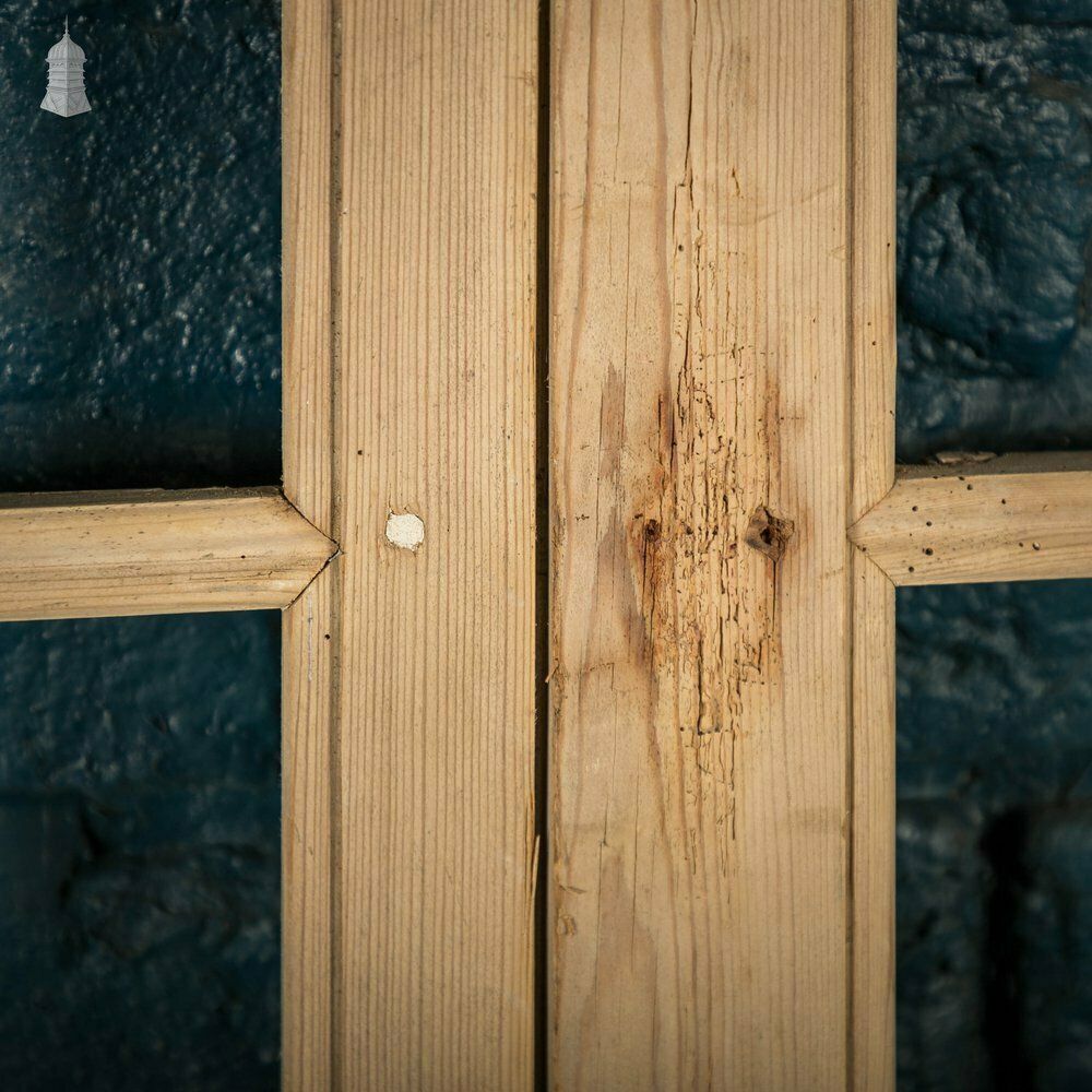 photo for sale Victorian Window Shutters, With Horizontal Glazing Bars, Pine Pair