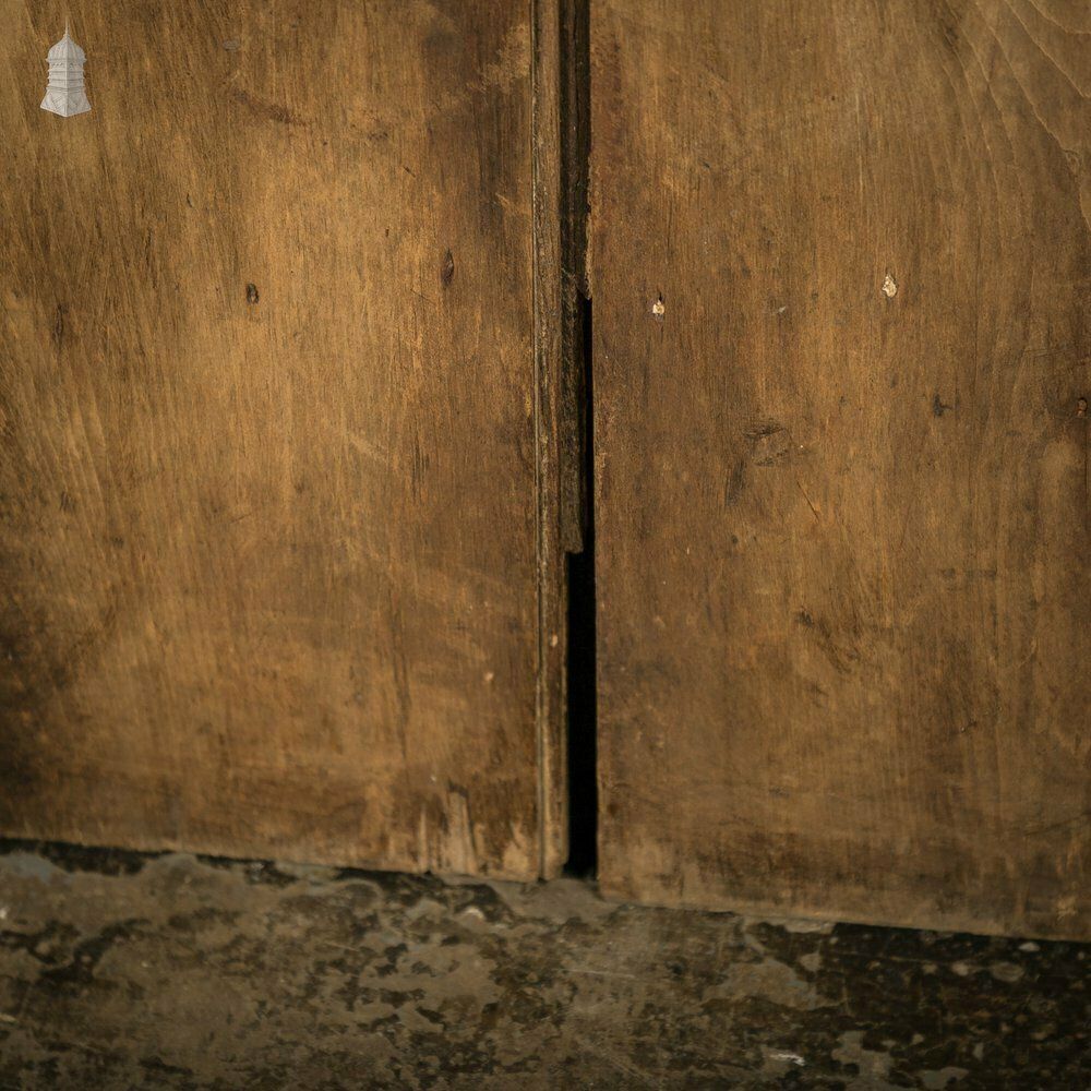 Plank And Ledge Door, 17th C Two Plank Pine Cottage Door photo 690.0