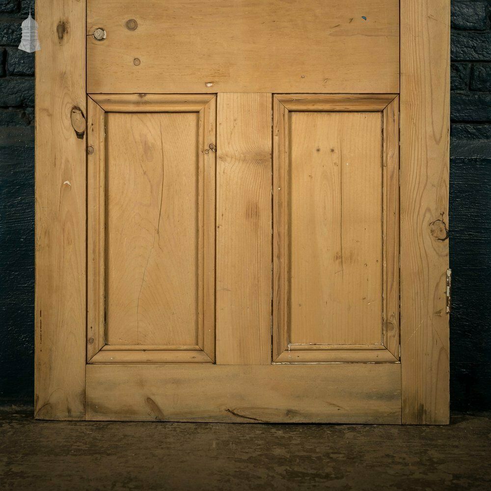 Victorian Paneled Door, 4 Panels With Moulding Trim photo for sale