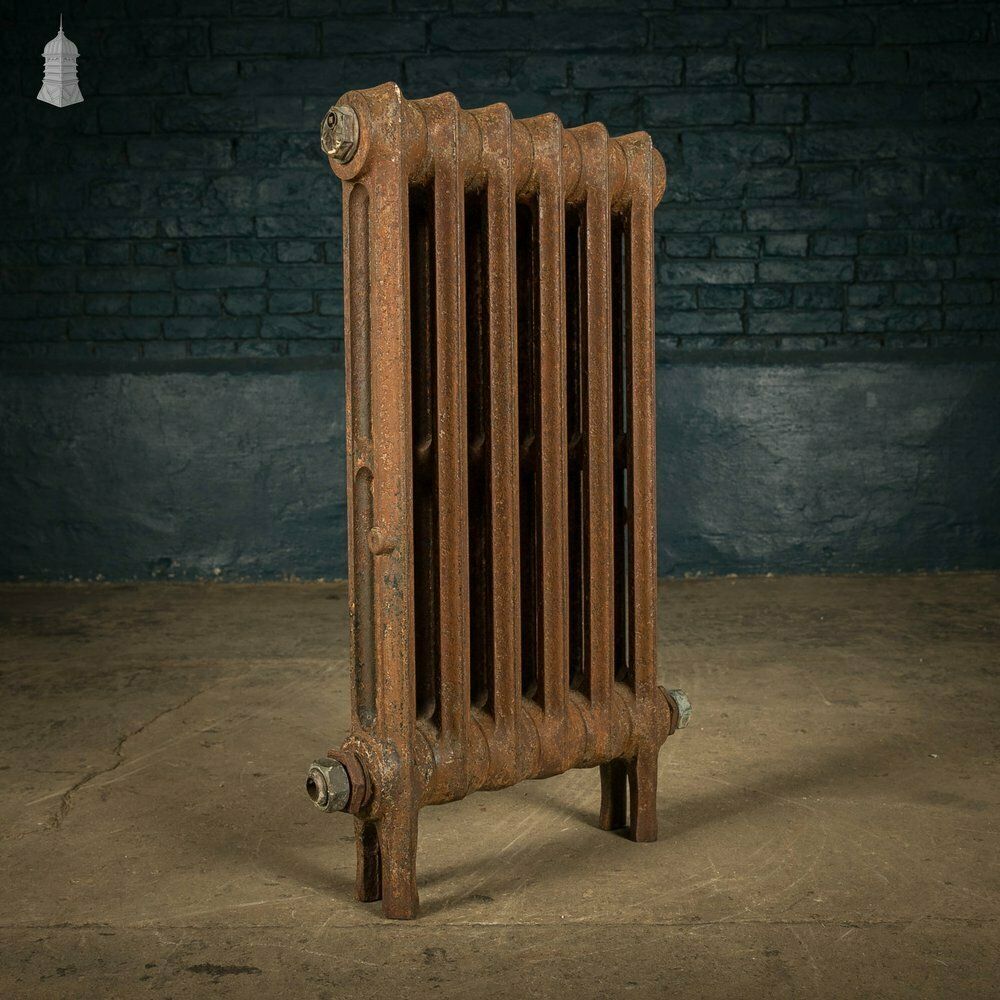 Cast Iron Radiator, Small 2 Column, 19th C