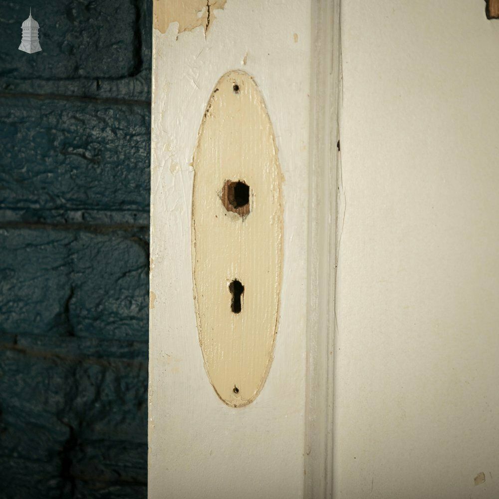 photo furniture Pine Panelled Doors Pair Of White Painted Doors