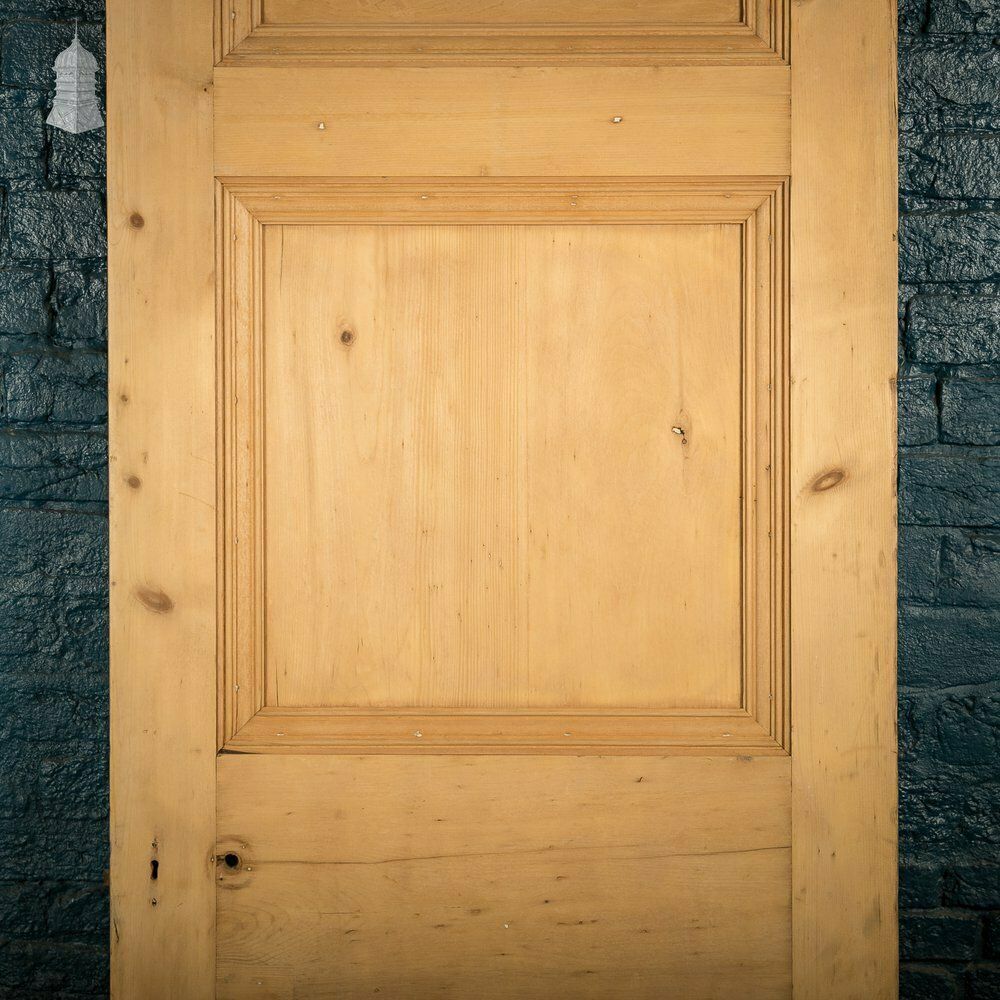 Paneled Pine Door, 4 Panels photo vinterior