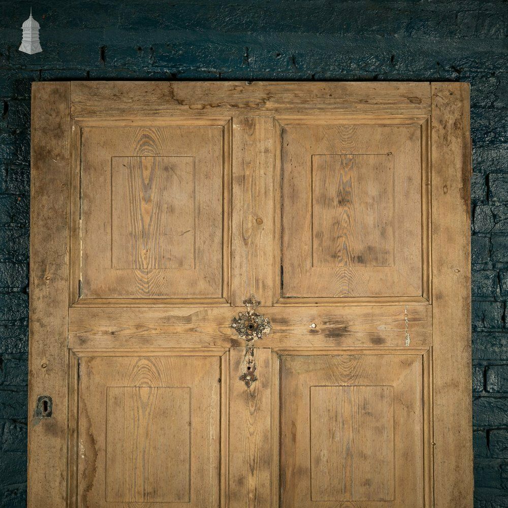 Pine Panelled Door, Pitch Pine 6 Panel Door photo for sale