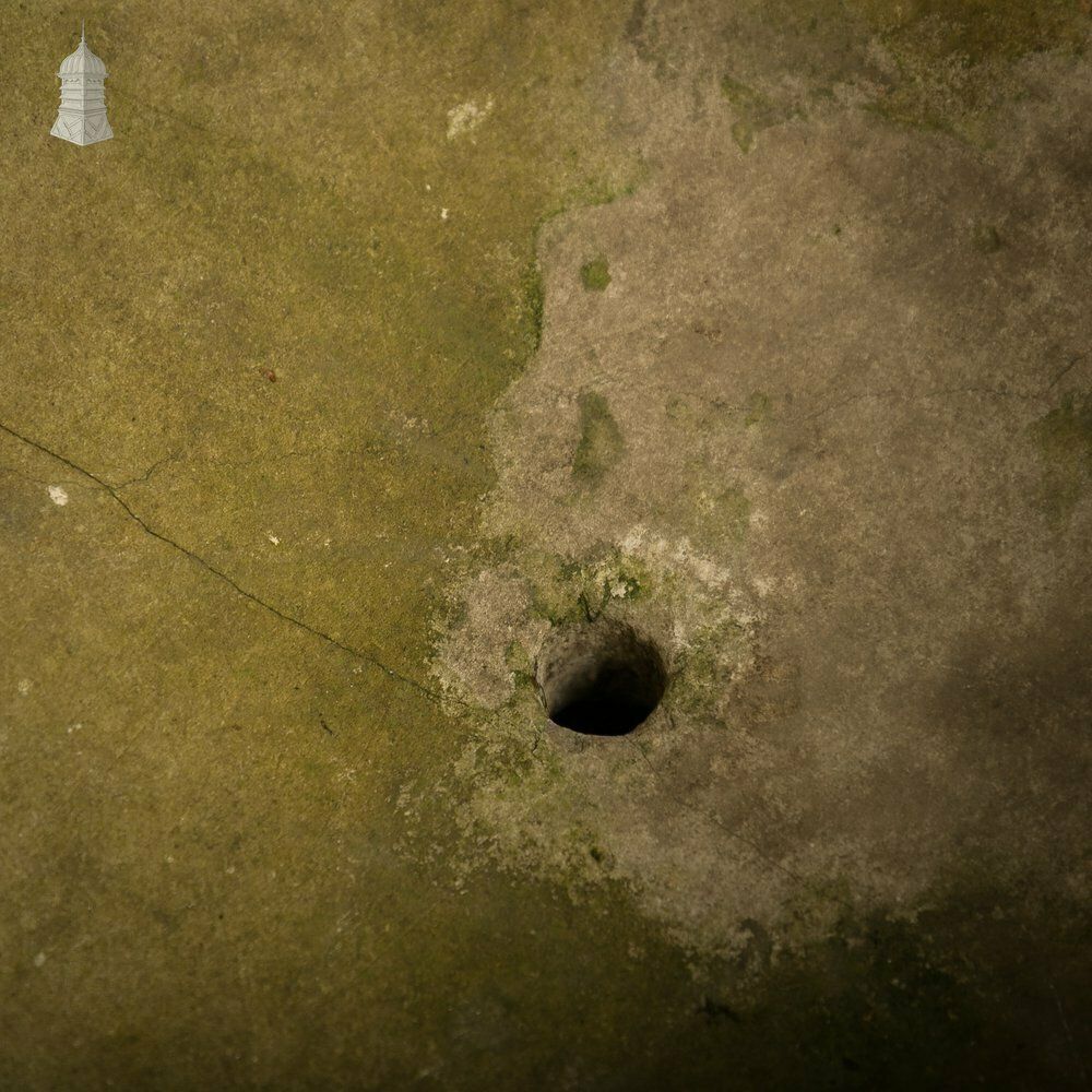 Stone Mortar, Large Floor Standing Medieval Vessel photo vinterior