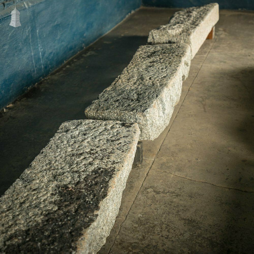 Granite Kerb Stones, Reclaimed Curb, Batch Of 6 – A Run Of 6.1 Metres photo Garden Decor