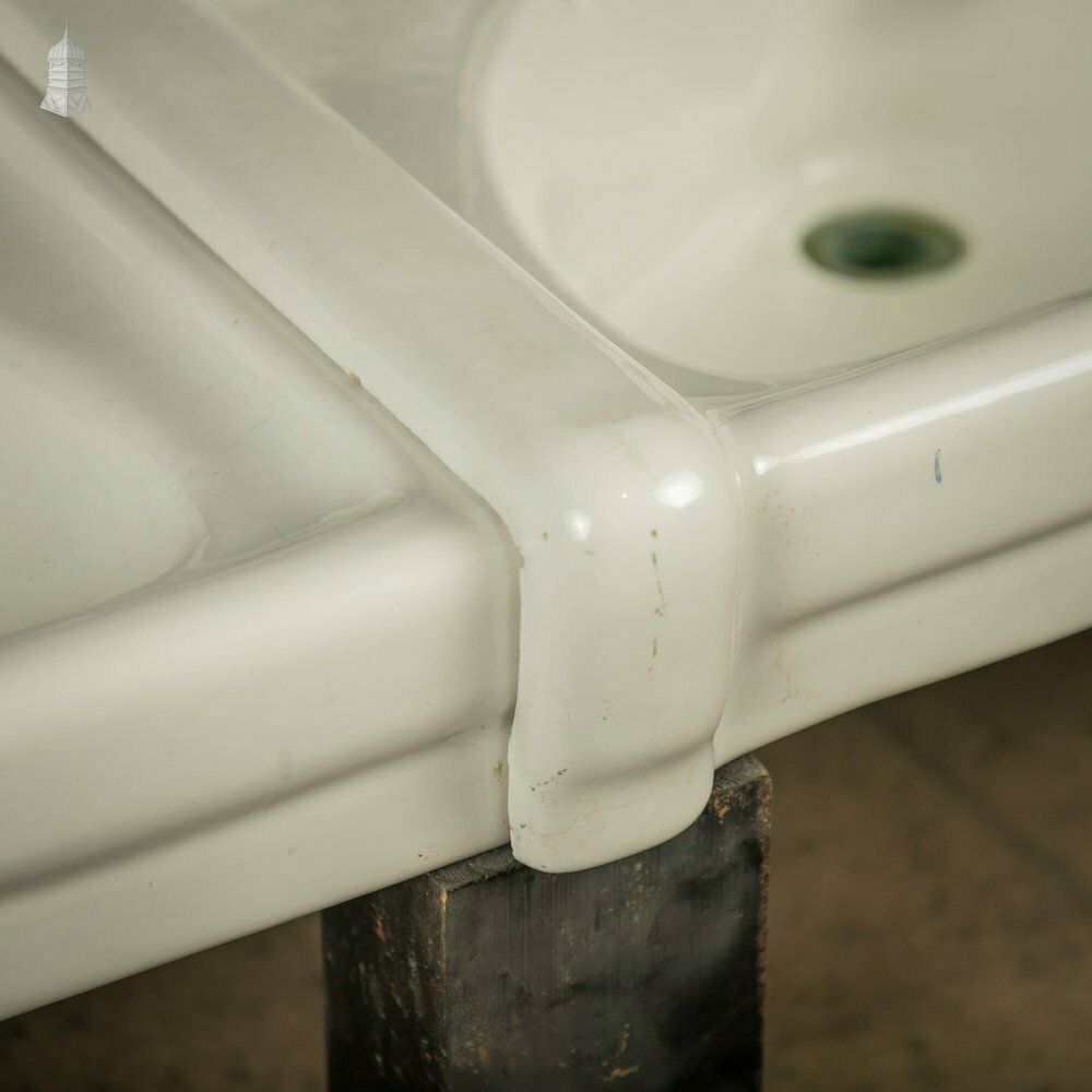 Interlocking Wash Basins, His And Hers Deco Sinks, Pair photo vinterior