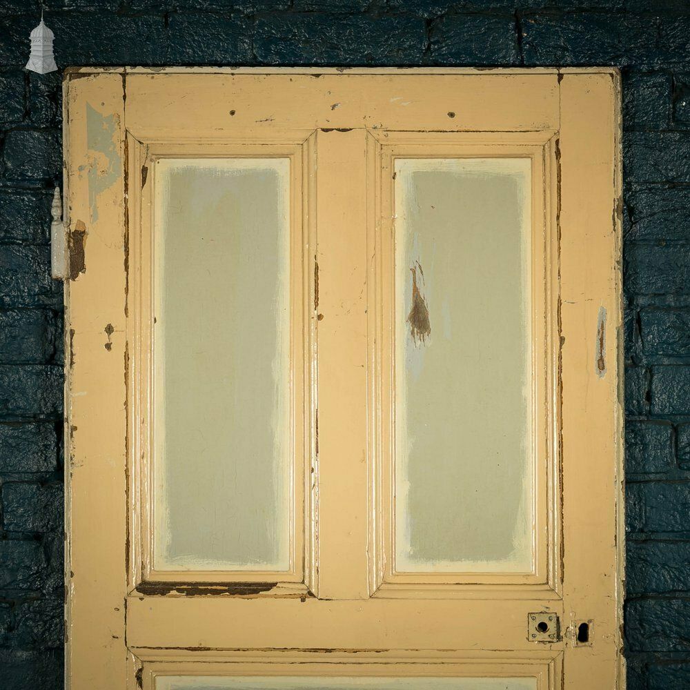 Home Fixtures Oak Panelled Door, French 19th C photo