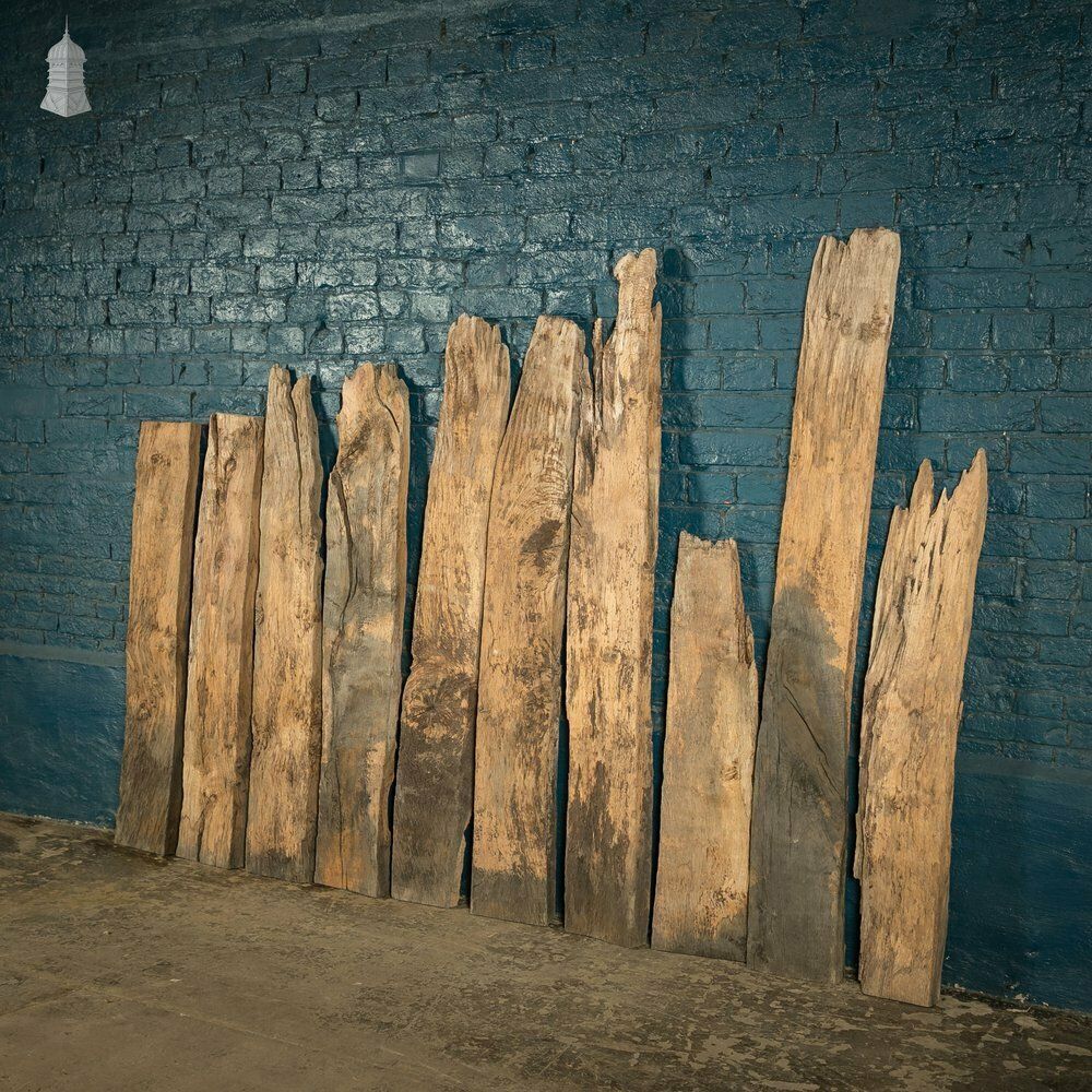 Distressed Oak Pilings, Weathered Natural Finish Batch Of 39 – 11 Square Metres photo furniture