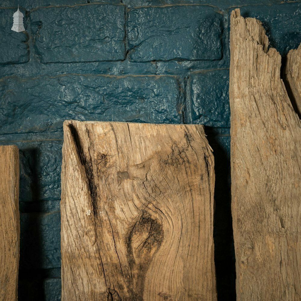 Distressed Oak Pilings, Weathered Natural Finish Batch Of 39 – 11 Square Metres photo vinterior