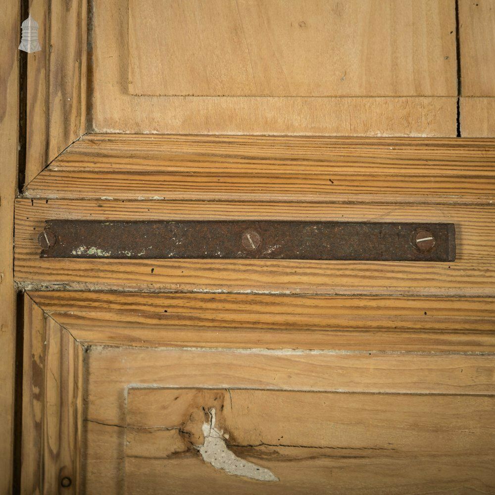 Pine Paneled Door, French 3 Panel Victorian photo buy