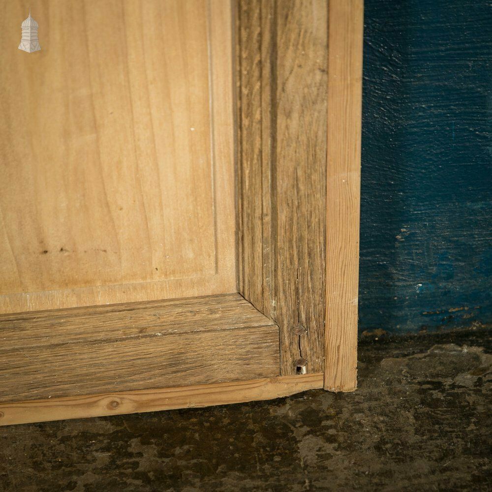 Pine Panelled Door, 19th C French photo Home Fixtures