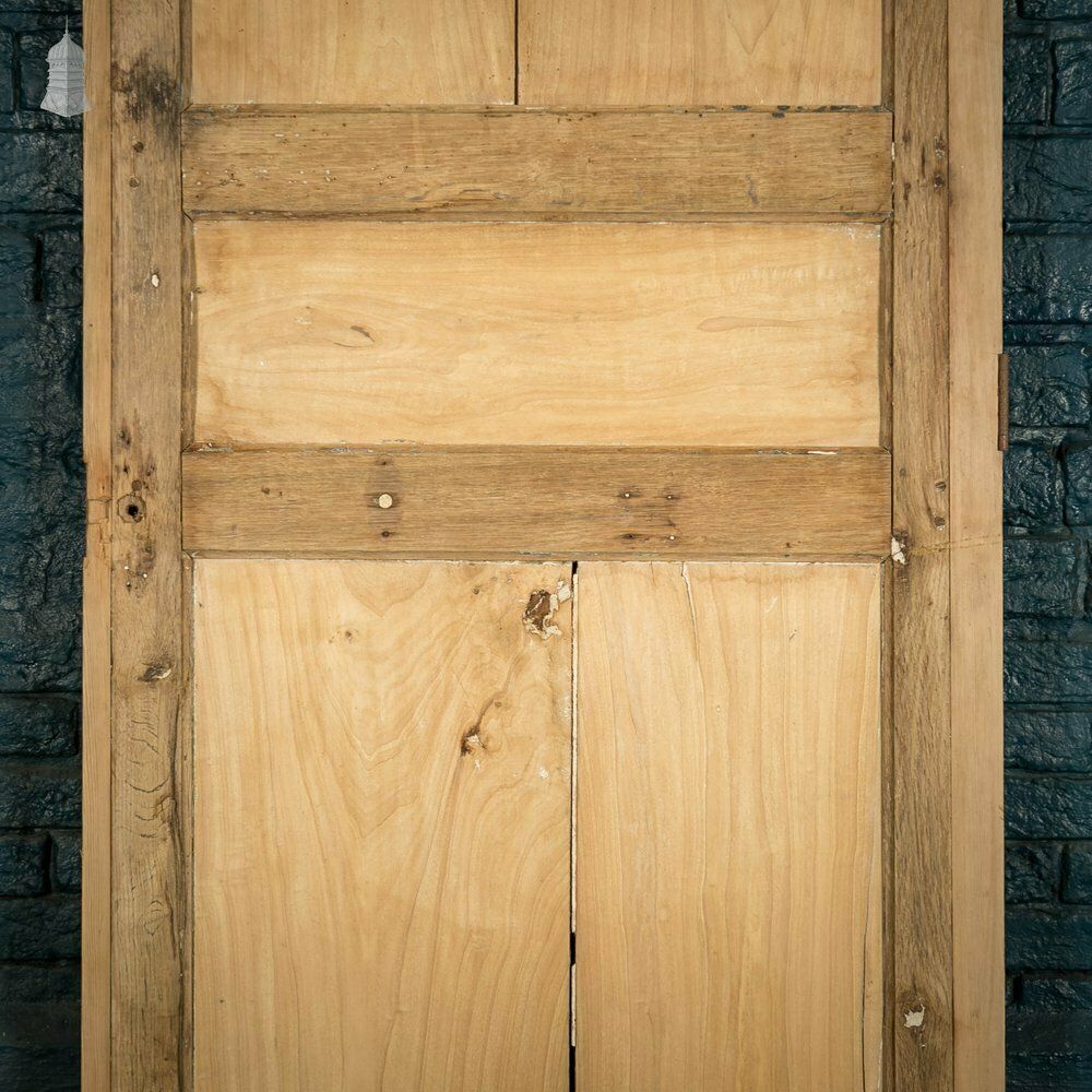 240.0 Pine Panelled Door, 19th C French photo