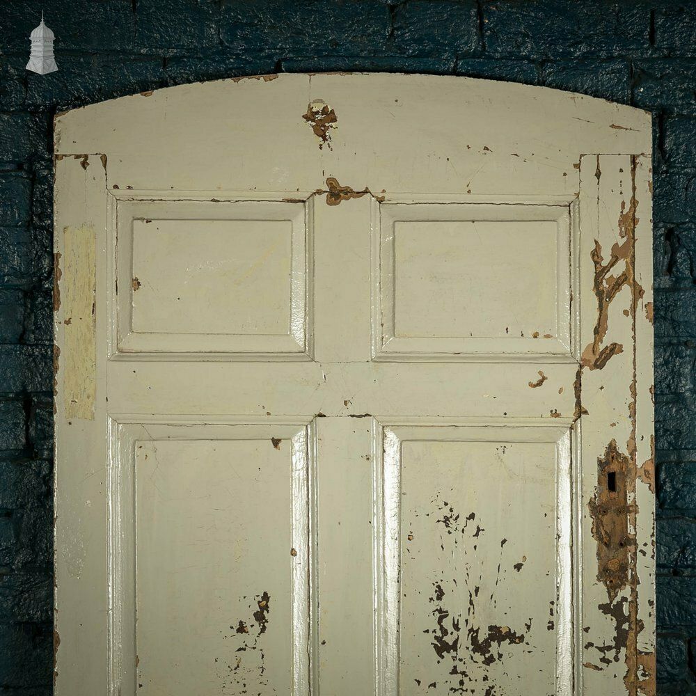 photo for sale Arch Top Pine Door, Moulded 6 Panel