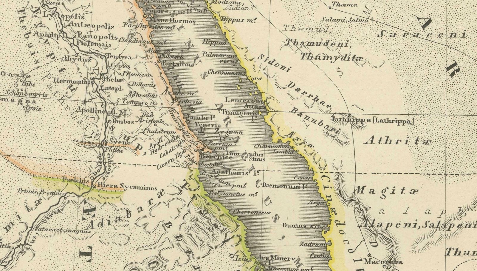 Ancient Realms Of Northeast Africa: Arabia, Ethiopia, And Egypt, Published 1880 photo 513.0