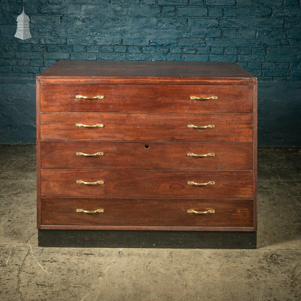 Plans Chest Drawers Dark Mahogany Finish With Brass Handles photo furniture