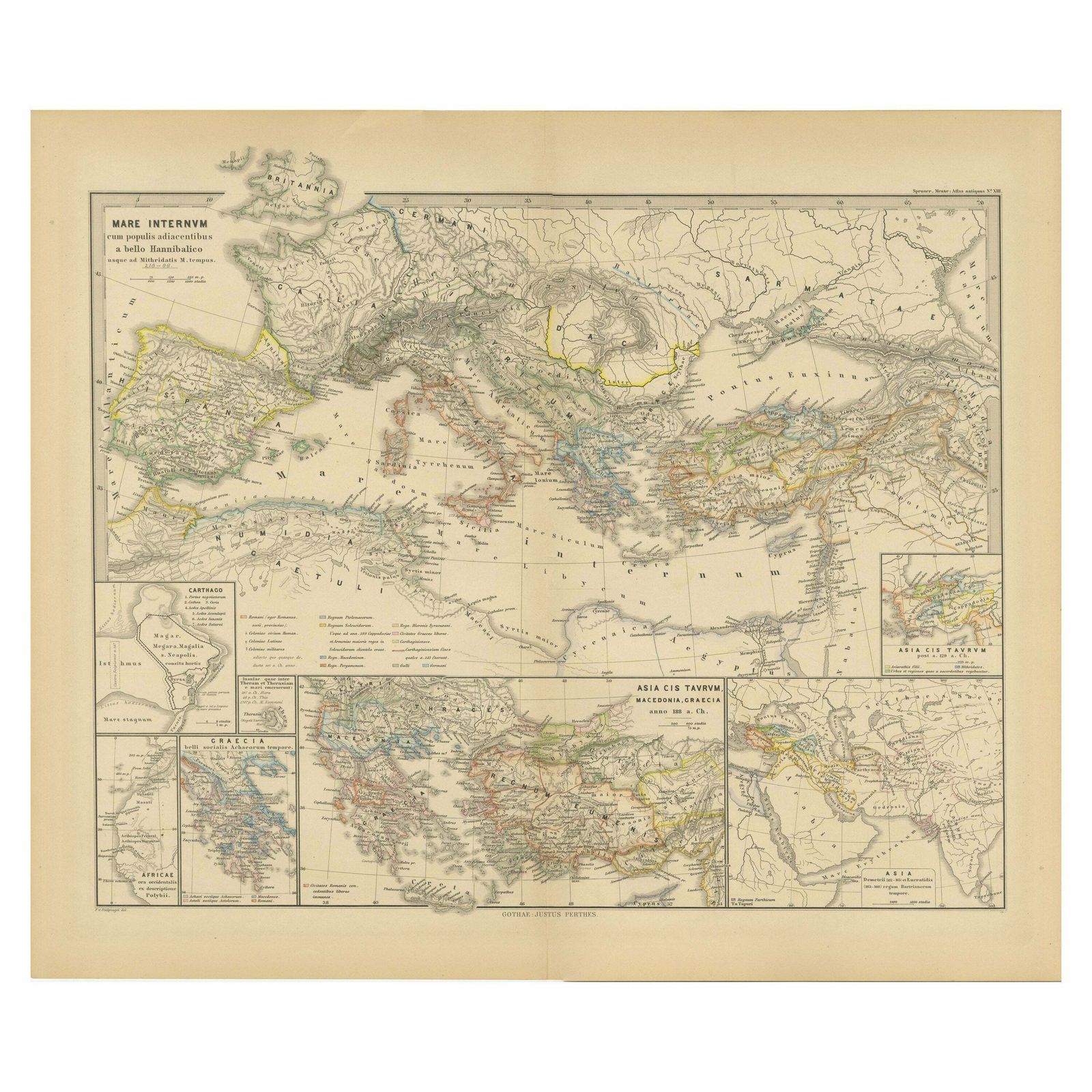 Mediterranean Encounters: From The Punic Wars To The Hannibalic War, 1880