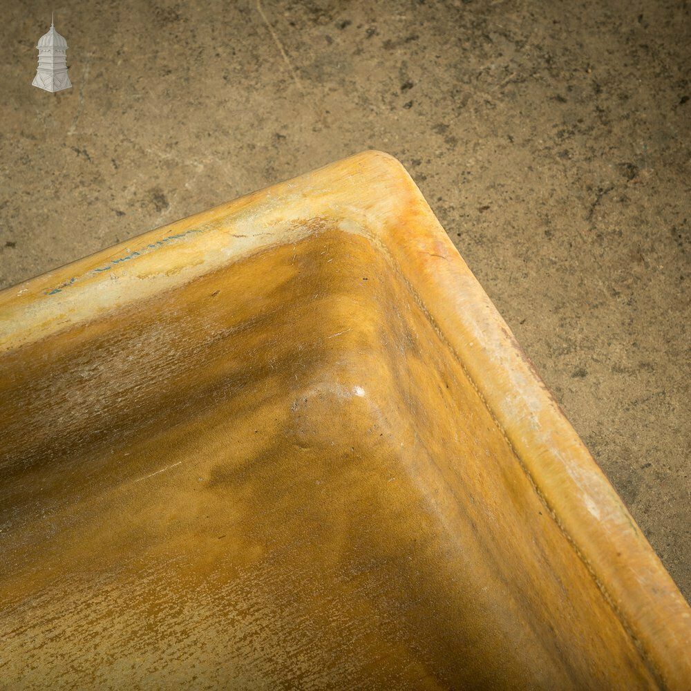 Trough Sink Planter, Worn Salt Glaze, Stamped ‘Hurlford By Kilmarnock’ photo vintage