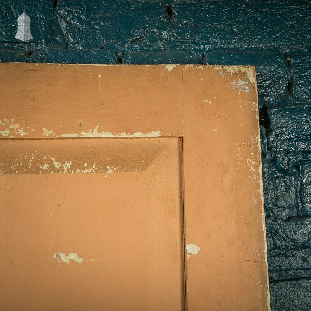 4 Panel Door, Blue And Ped Painted Victorian Internal Door photo buy