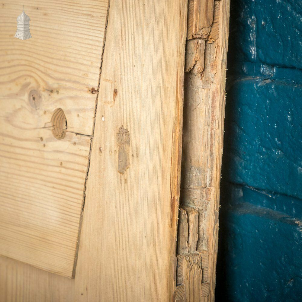 Half Glazed Door, Victorian Paneled Pine photo Home Fixtures