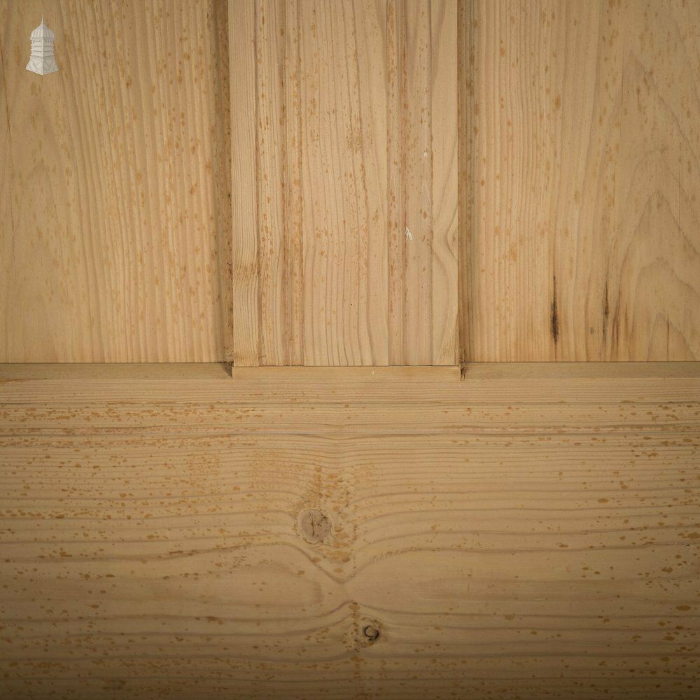 Pine Panelled Door, 4 Panel photo vintage