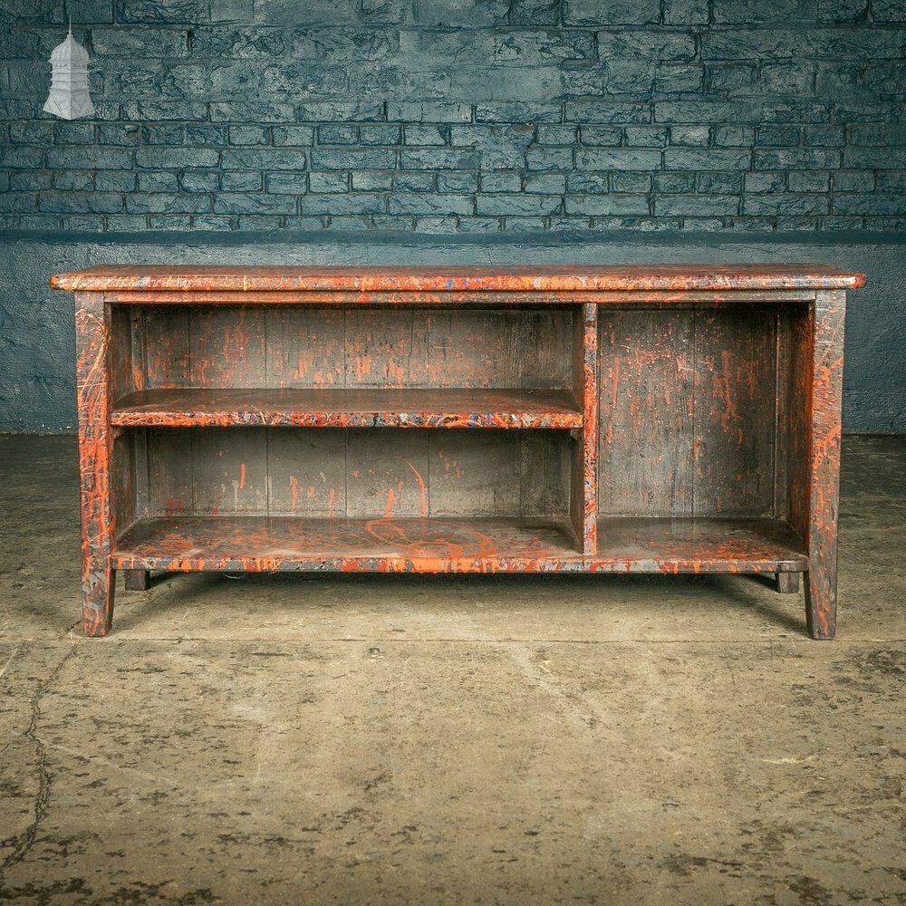 Tv Stand, Made From Reclaimed Materials With Narc Studio ‘Paint Shop’ Finish photo furniture