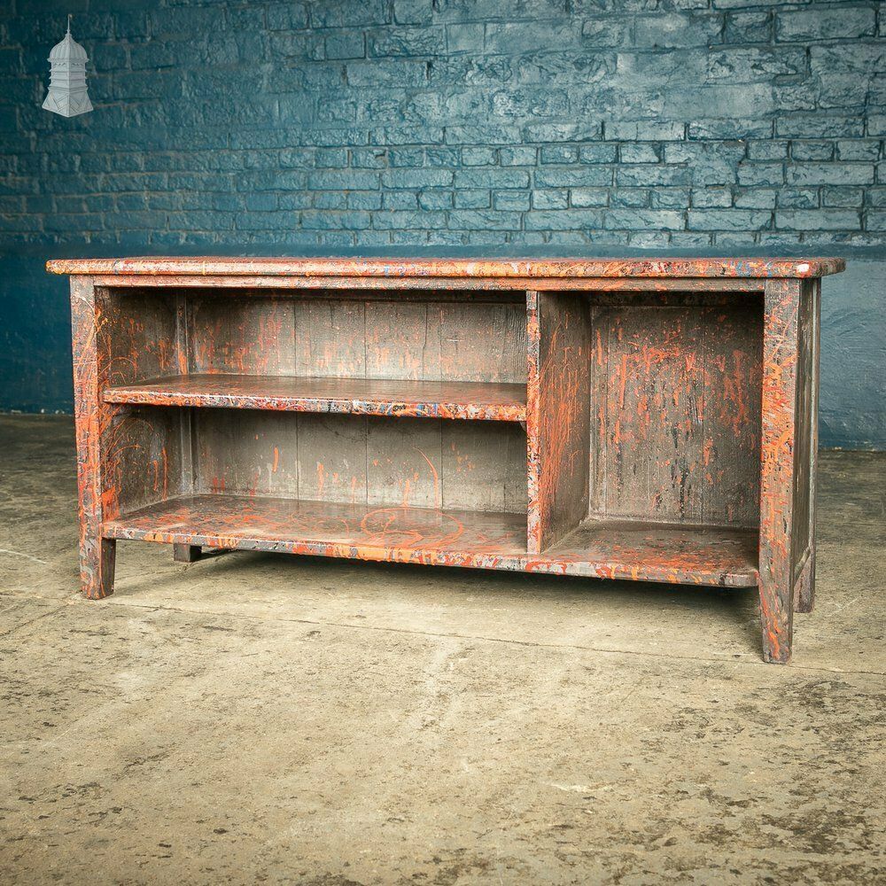 Furniture Tv Stand, Made From Reclaimed Materials With Narc Studio ‘Paint Shop’ Finish photo