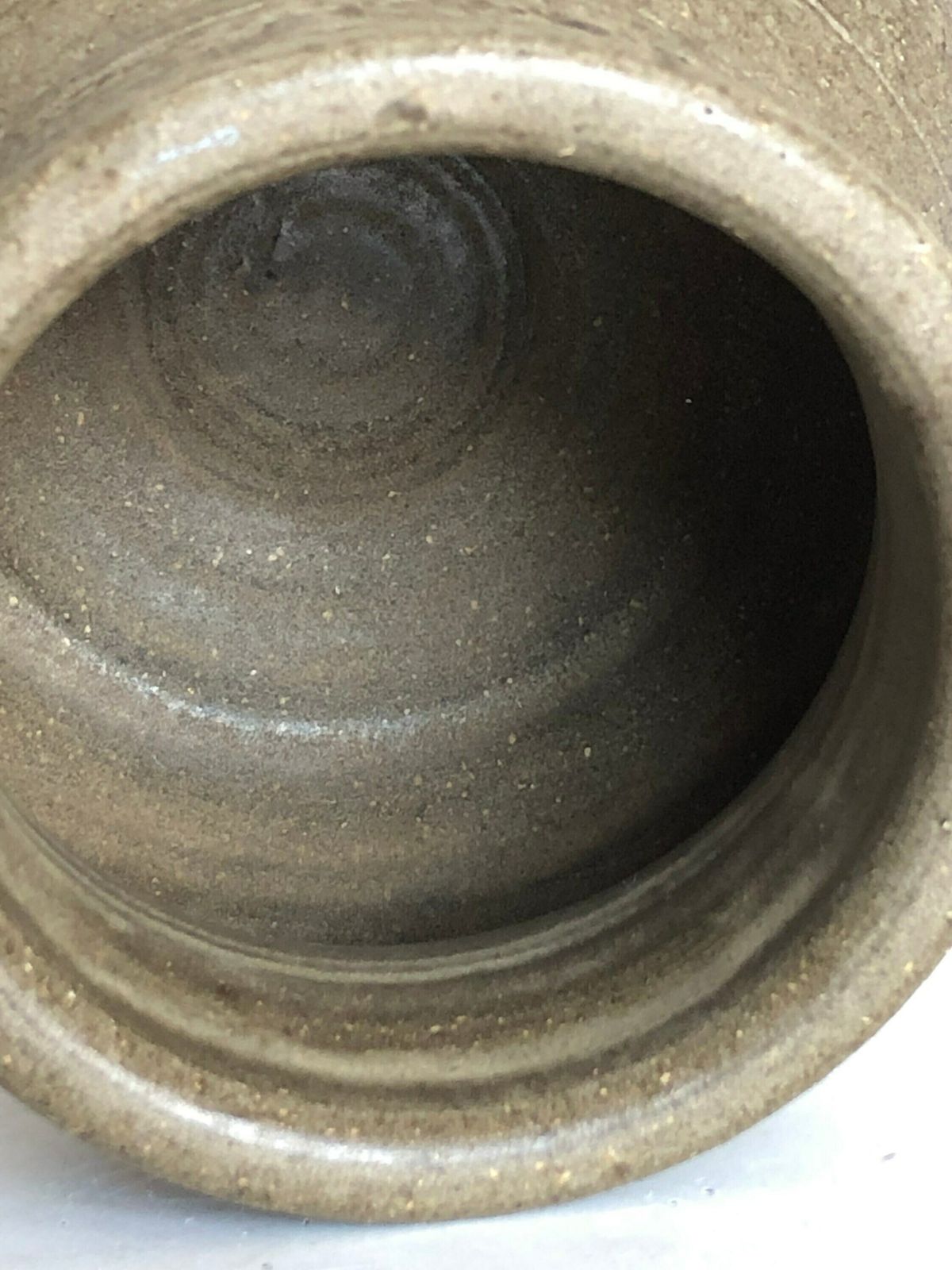Rare Danish Mid Century Original Fine Art Ceramic Studio Vase Made By Hjalmar Møller, Svendborg photo 252.0