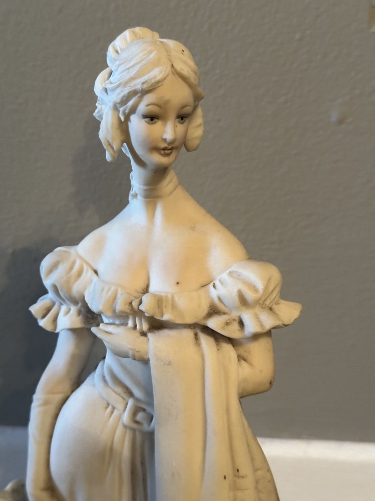 Figurine Made Of Porcelain B. Merli.
