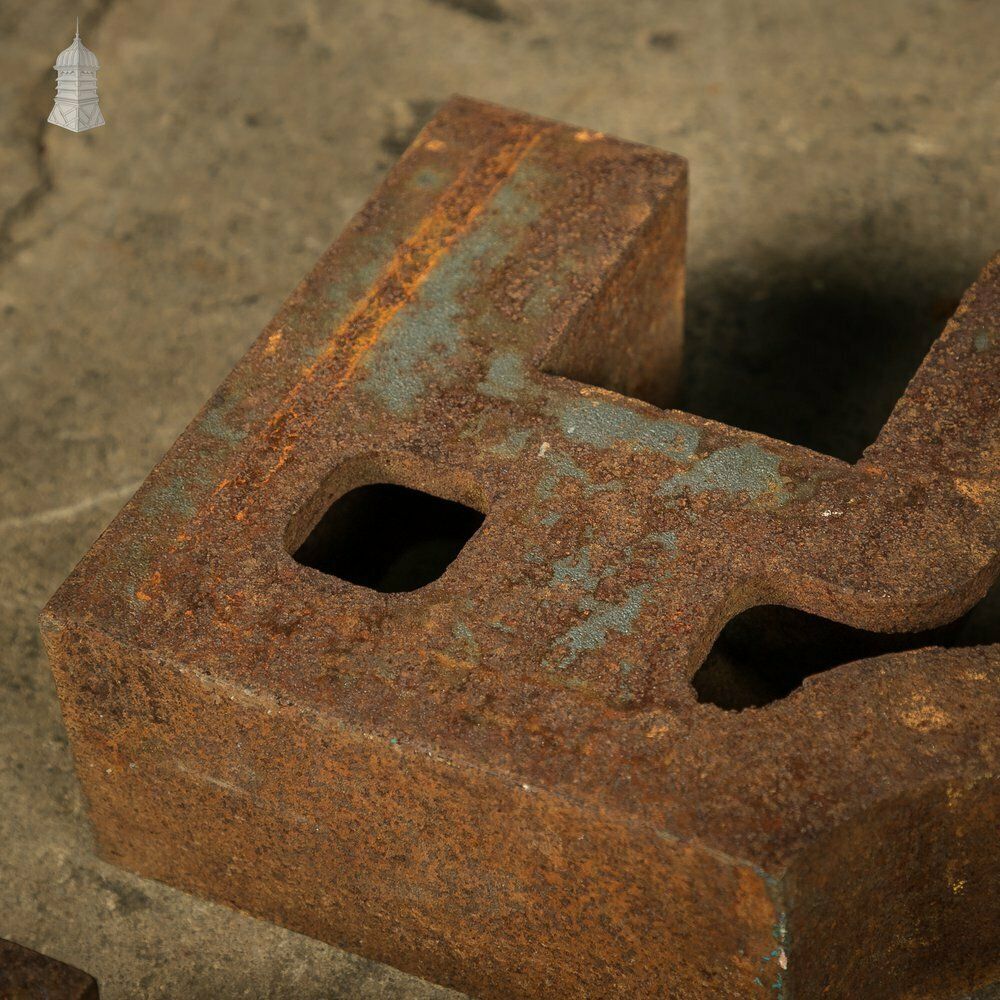 Pair Of Cast Iron Industrial Barrel Stands   F. Evans & Co. Manchester photo 594.0