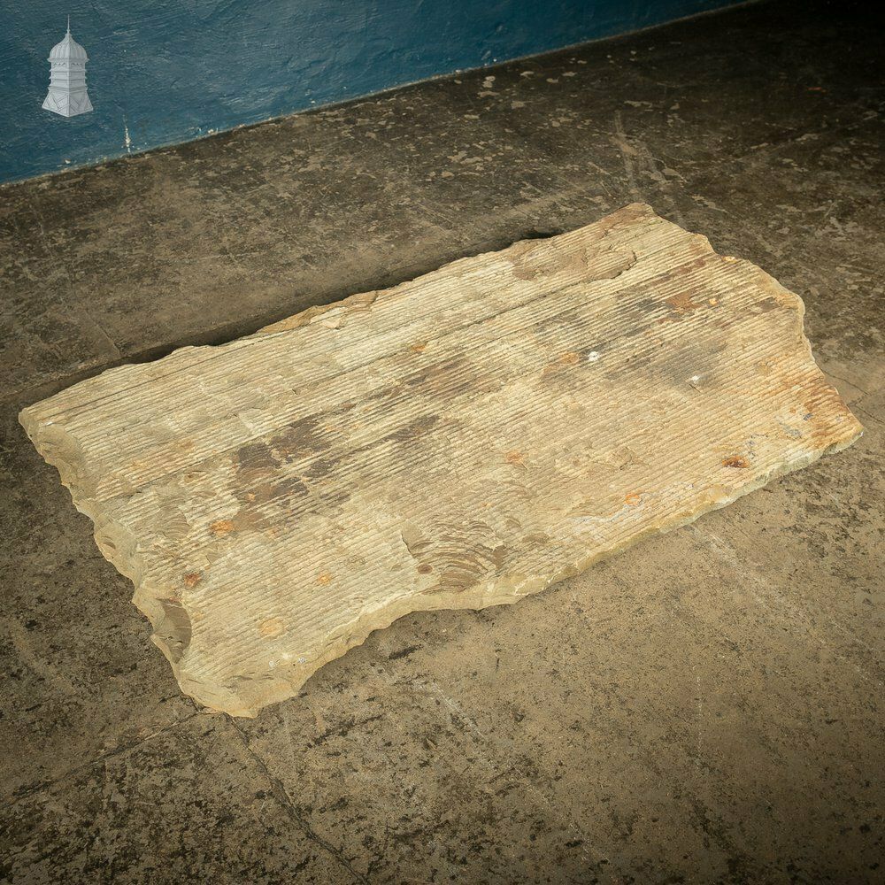 Large Riven Flagstone With Machined Face photo vintage