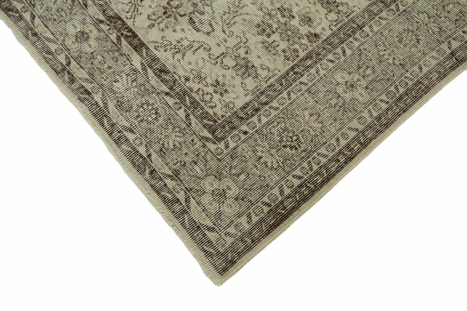 7x10 Beige Turkish Vintage Area Rug   44718 photo vintage