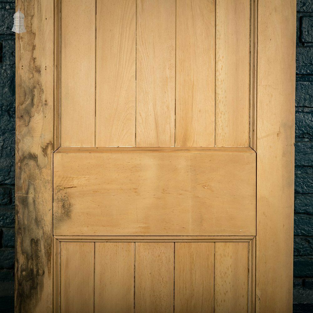 180.0 Glazed Pine Door, Edwardian Framed Plank photo