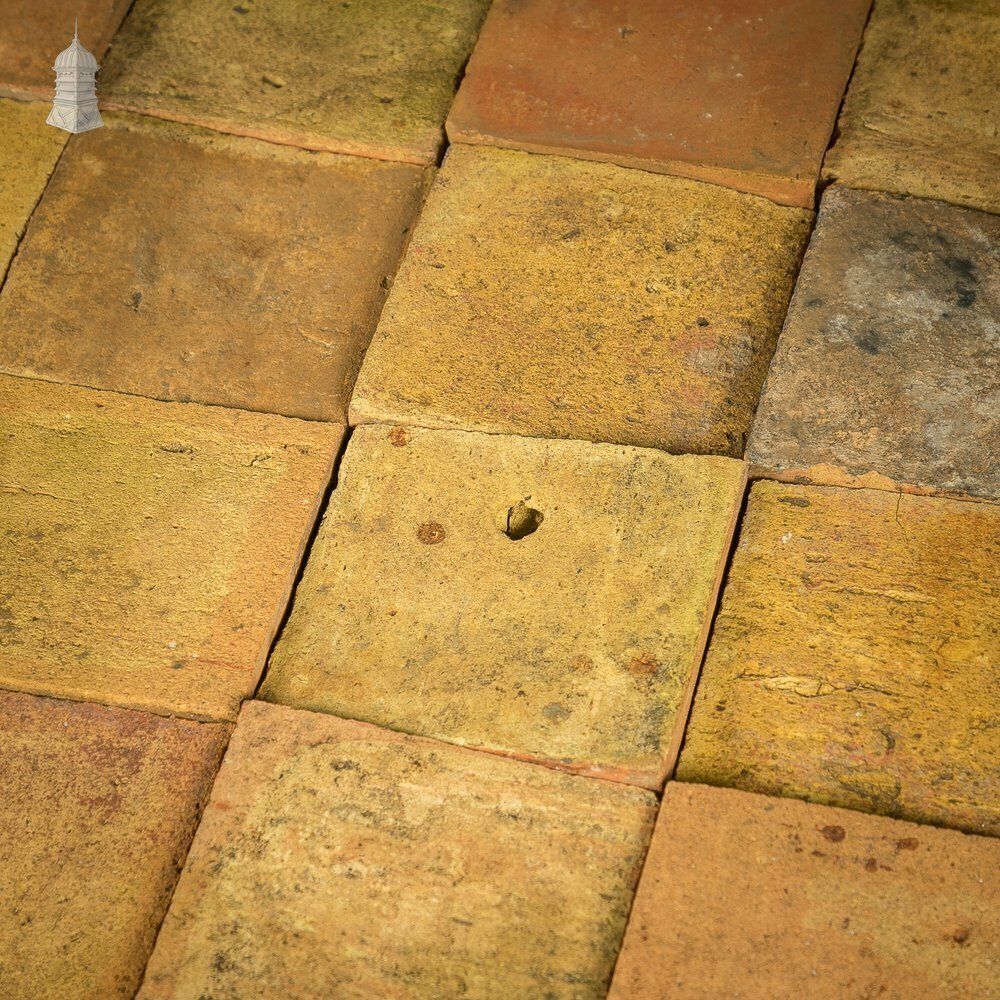 Buff Floor Tiles, Reclaimed, Batch Of 355   9 Square Metres photo furniture